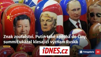 Dal&scaron;&iacute; exces iDNES: imbeciln&iacute; redaktor - teolog Jan Hron versus Putin,  ale co lze oček&aacute;vat od bruselsk&yacute;ch slouhů  iDNES?