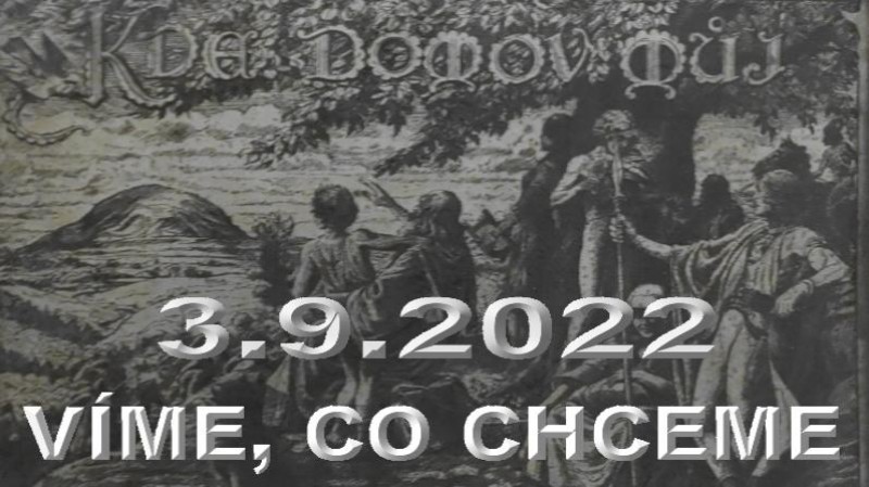 Národní demonstrace 3.9.2022 nejsou hrátky studentů Milionu chvilek