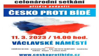 Milí Češi, Moravané a Slezané: a nyní směr Václavské náměstí za Českou republiku