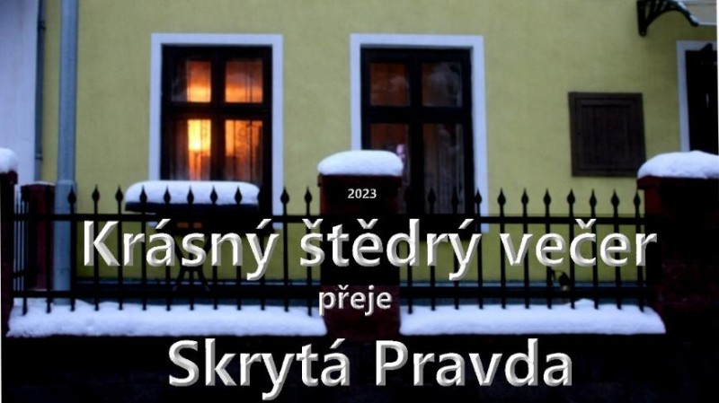 Zamyslete se prosím vy, kteří máte štěstí a posadíte se v rodinném kruhu u štědrovečerního stolu