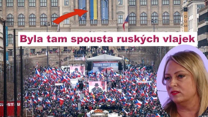 Paní Dozimetrová STAN Pivoňka nikdy nelže: pane Rajchle, bylo tam spousta ruských vlajek...