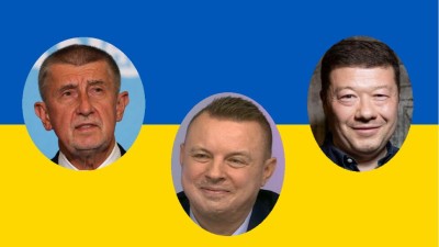 Babi&scaron;i, Rajchle, Okamuro: souhlas&iacute;m se z&aacute;rukou z rusk&yacute;ch miliard pro Ukrajinu, ale...