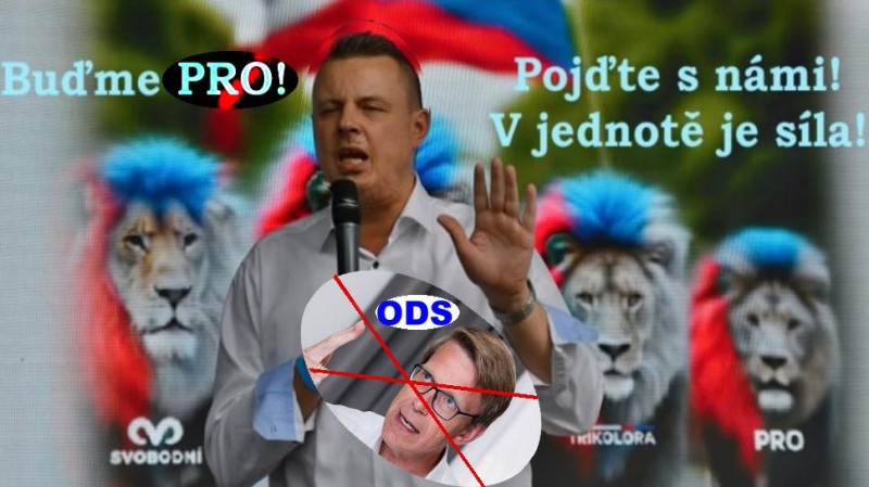 Dva největ&scaron;&iacute; skokani voleb 2026: strana PRO Jindřicha Rajchla a ODS Kupky.