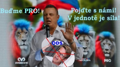 Dva největ&scaron;&iacute; skokani voleb 2026: strana PRO Jindřicha Rajchla a ODS Kupky.