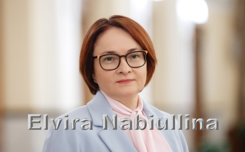 Putinův bankéř  Elvira Nabiullina