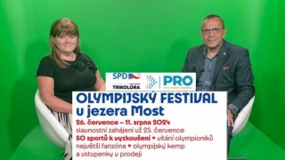 VIDEO: Olympijský festival jezero Most