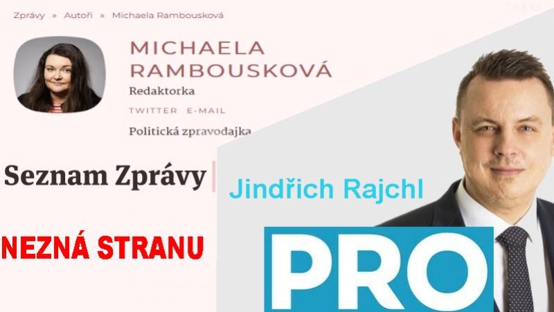 Nekompetentní redaktorka Rambousková ze Seznamu si hraje na odbornici: důkazy foto