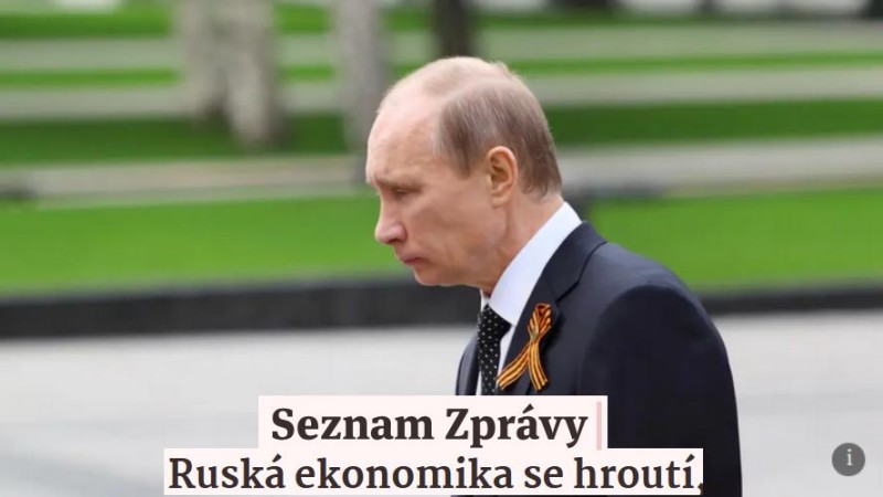 Dny Putinovy ekonomiky jsou sečteny. Rusko bude poraženo...