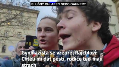 VIDEO: Jak z drzého puberťáka od Řeporyjce udělala iDNES protirajchlovského hrdinu!