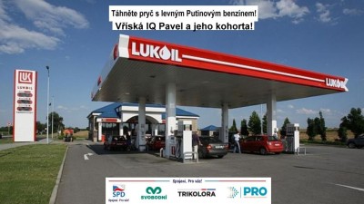 Cena benz&iacute;nu, aneb jste retardovan&iacute; voliči soudruha Pavla a Pětikoalice, nebo inteligentn&iacute;...
