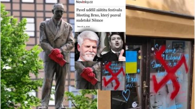 Diverzn&iacute; pr&aacute;ci pro Landsman&scaron;af Sudeť&aacute;ky rozjel agent P&aacute;vek (Pavel) vycvičen&yacute; na to sovětsk&yacute;mi agenty a nyn&iacute; je "z obliga"?