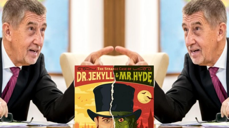 Andrej Babiš těžce zaútočil na Andreje Babiše: schizofrenie, nebo podivný případ Dr. Jekylla a pana Hyda?