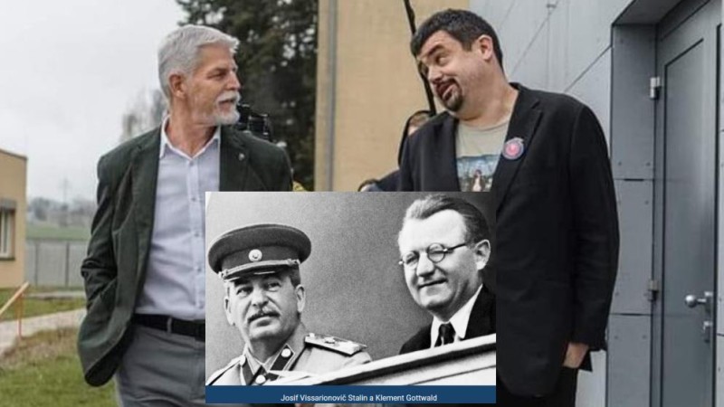 Stalinský duch se usídlil v Řeporyjích a  vůdce Klement Gottwald se díky Novotnému vrátil zpět