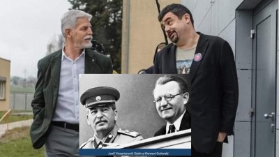 Stalinský duch se usídlil v Řeporyjích a  vůdce Klement Gottwald se díky Novotnému vrátil zpět