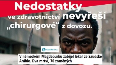 Advokátka Krejčí: rasisté Okamuro a Rajchle, chirurg z Magdeburku autem rozséval demokracii! Jste zločinci!