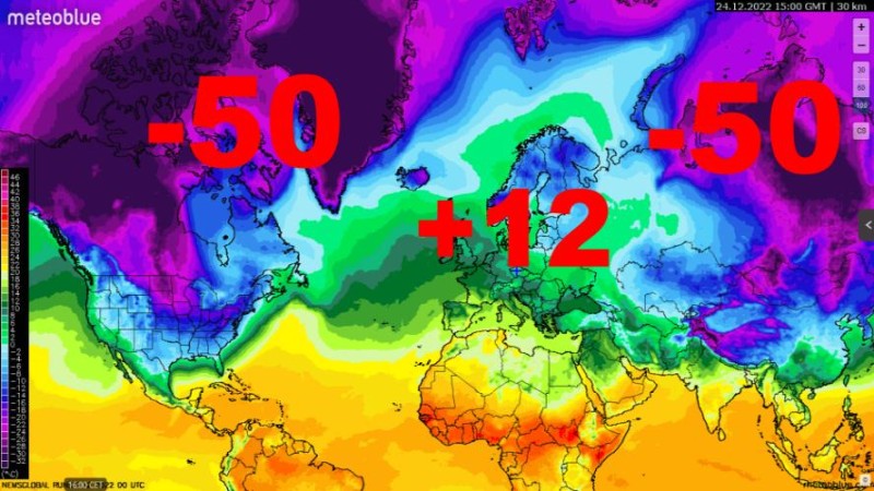 Globální oteplování člověkem v řádu stupňů? Největší podvod za 2022 let!