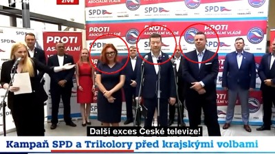 VIDEO: Společná tisková konference ke krajským volbám SPD/Trikolora/PRO
