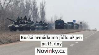 Alžběta Trousilová: Ruská armáda má jídlo už jen na tři dny