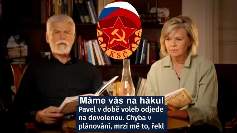 Bol&scaron;evick&aacute; rodina Pavla m&aacute; volby na h&aacute;ku: se sv&aacute;tkem demokracie si vyližte zadek. J&aacute; jsem komunista...