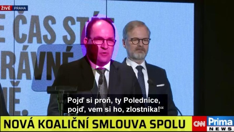 Darebák křesťan Marek Výborný se asi nemodlí, nebojí se za lži Boha, že jeho rodinu potrestá?