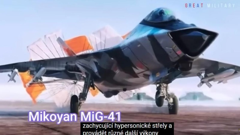 Rusové připravují spuštění Russia&#039;s 6th Generation MiG-41