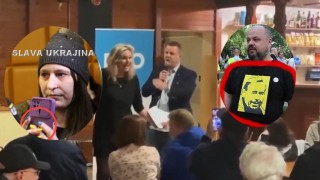 VIDEO: Odporná chátra se pokusila rozbít skutečnou opozici: Zítko, Peterková, Sahibek Illumicat a v pozadí zneuznaný Vrábel. Nepodařilo se.